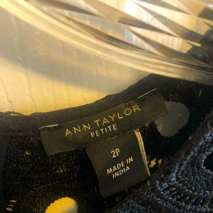 Ann Taylor black dress size 2P